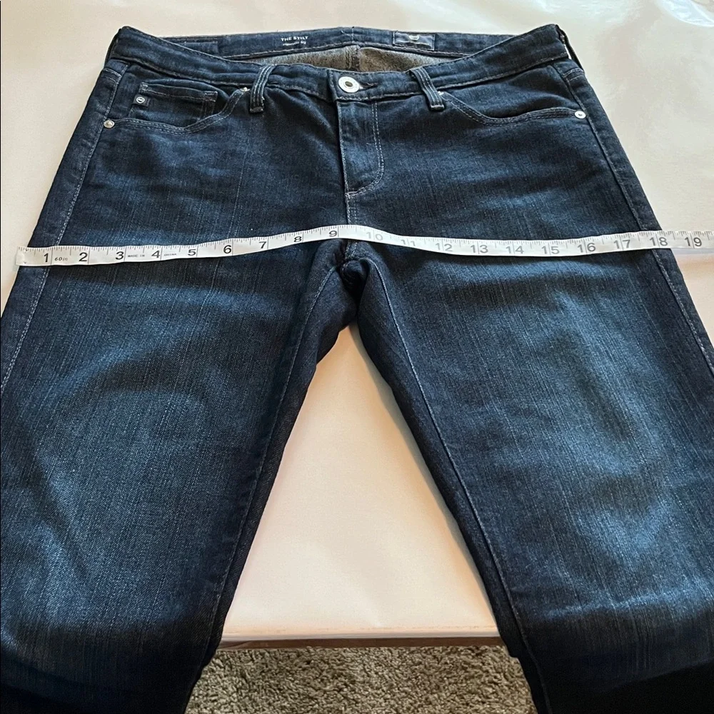 Ag Adriano Goldschmied The Stilt Cigarette Leg Mid Rise Size 28R